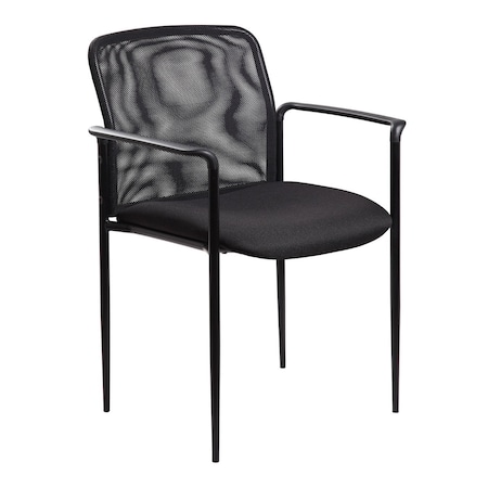 Officesource Crossway Collection Side Chair with Black Frame 2029FBK